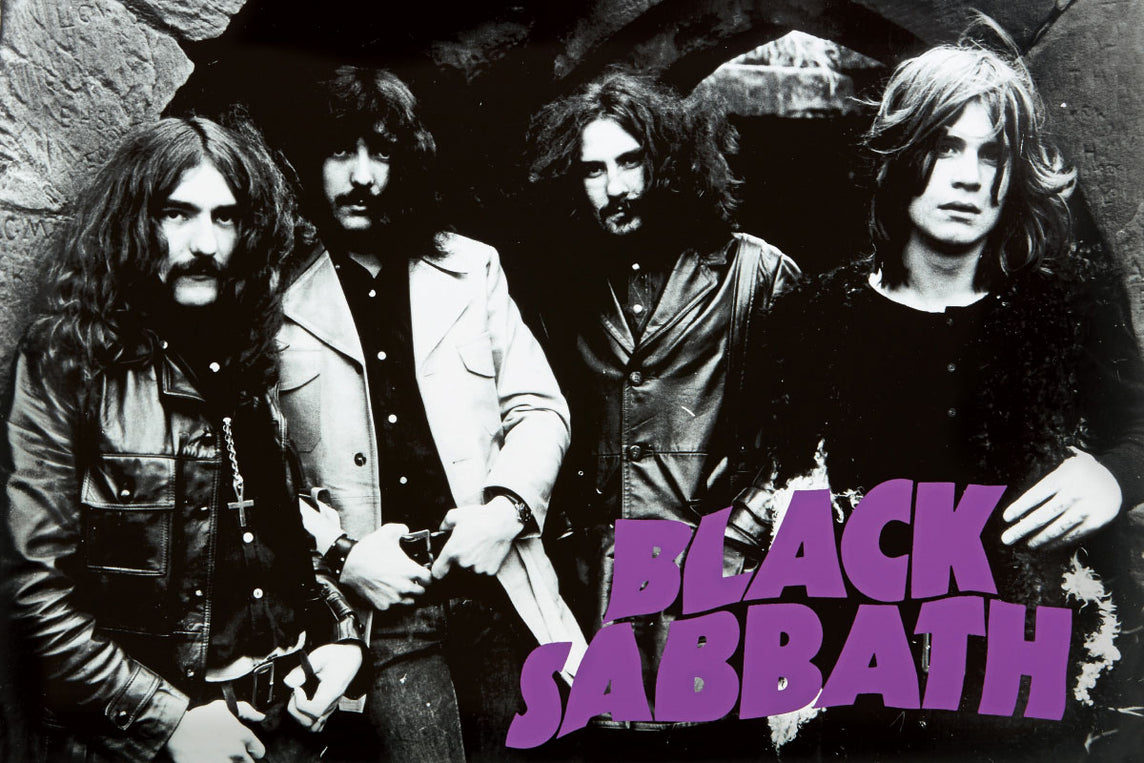 1517 Black Sabbath - Ozzy Ozbourne Group Pic Poster