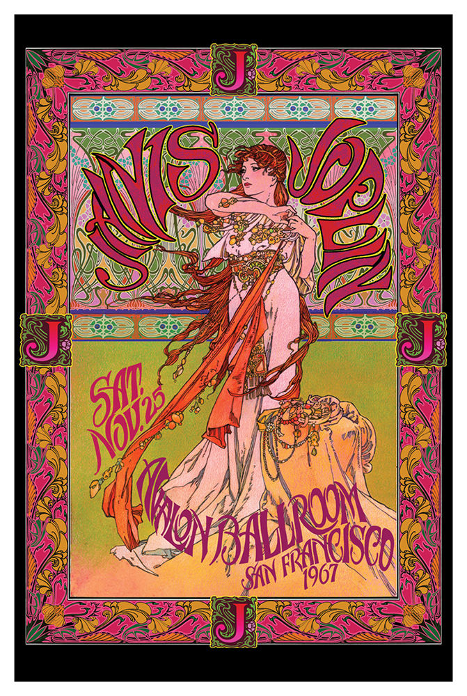 1908 Janis Joplin / Bob Masse Poster