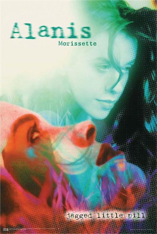 2084 Alanis Morissette - Jagged Little Pill Poster