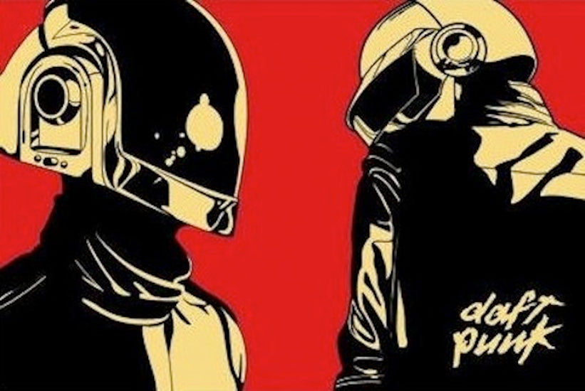 5149 Daft Punk / Helmets Poster