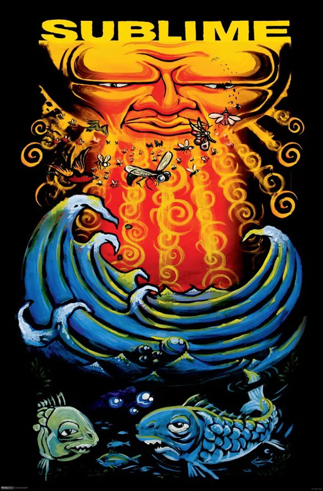 5332 Sublime / Sun & Fish Poster