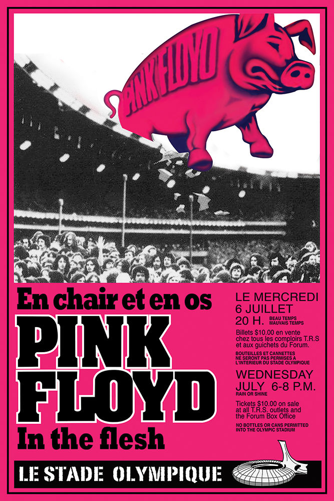5368 Pink Floyd / Pig Concert Poster