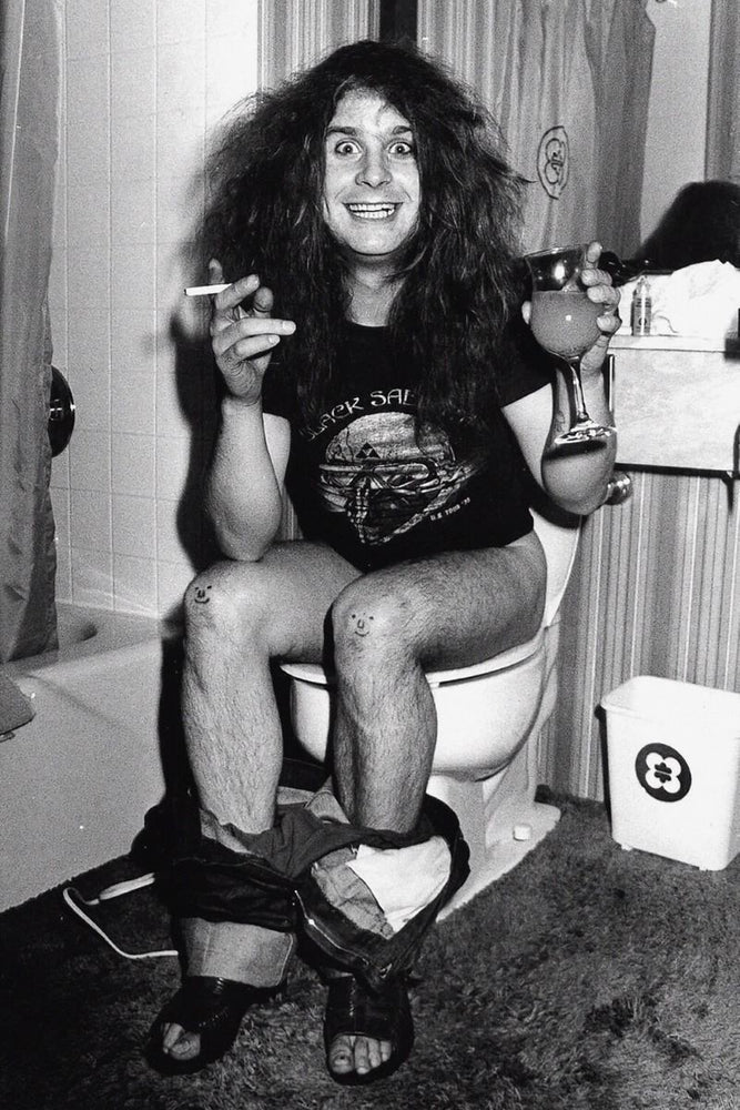 5381 Ozzy Ozbourne / Toilet Poster
