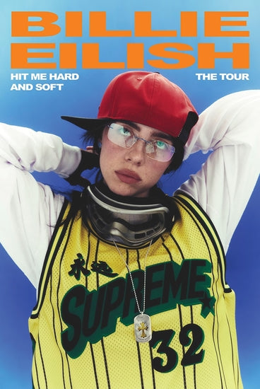5390 Billie Eilish - Hit Me Hard And Soft Poster