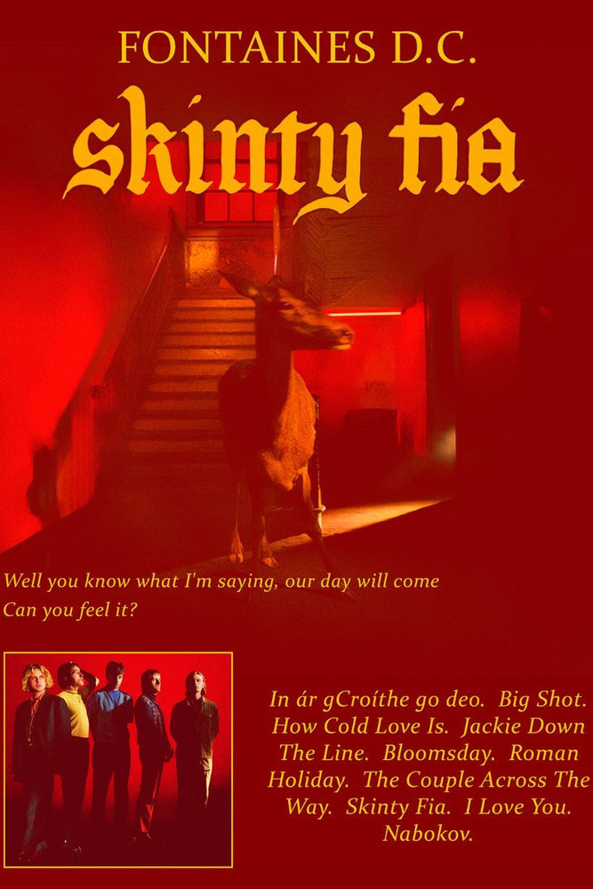 2089 - Fontaines DC - Skinty Fia Poster