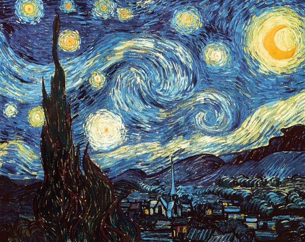 0090  Van Gogh / Starry Night Poster