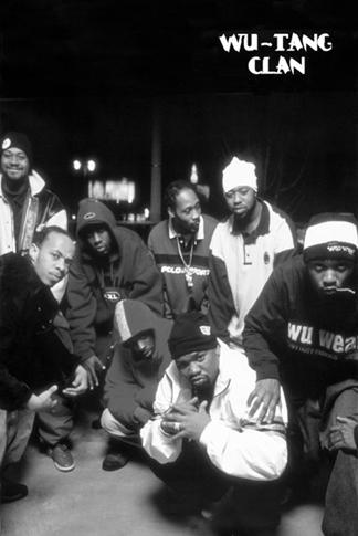 1002 Wu Tang Clan / B/W Poster