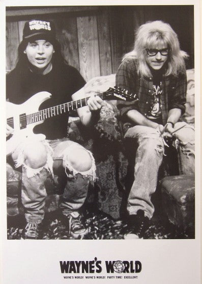 1014 Wayne's World Poster