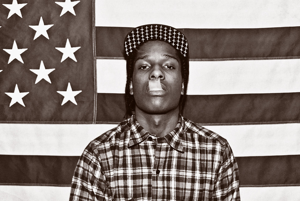 1137 ASAP Rocky / Flag Poster