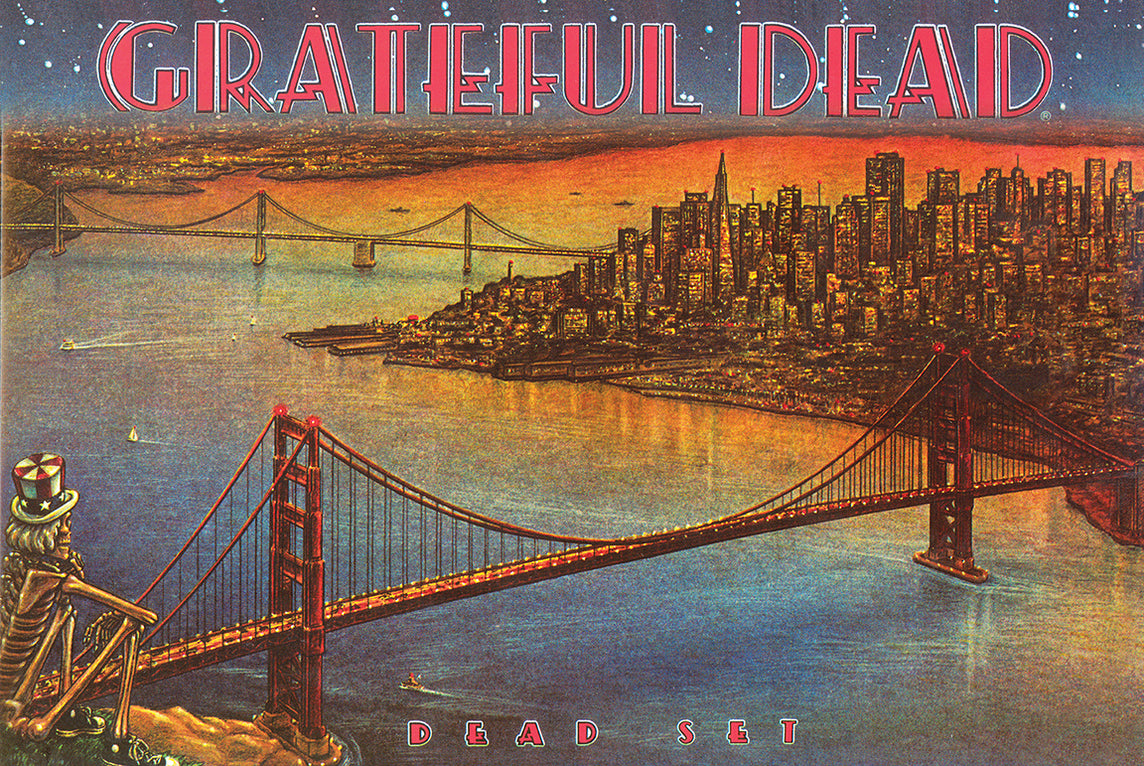 1165 Grateful Dead - Dead Set Poster