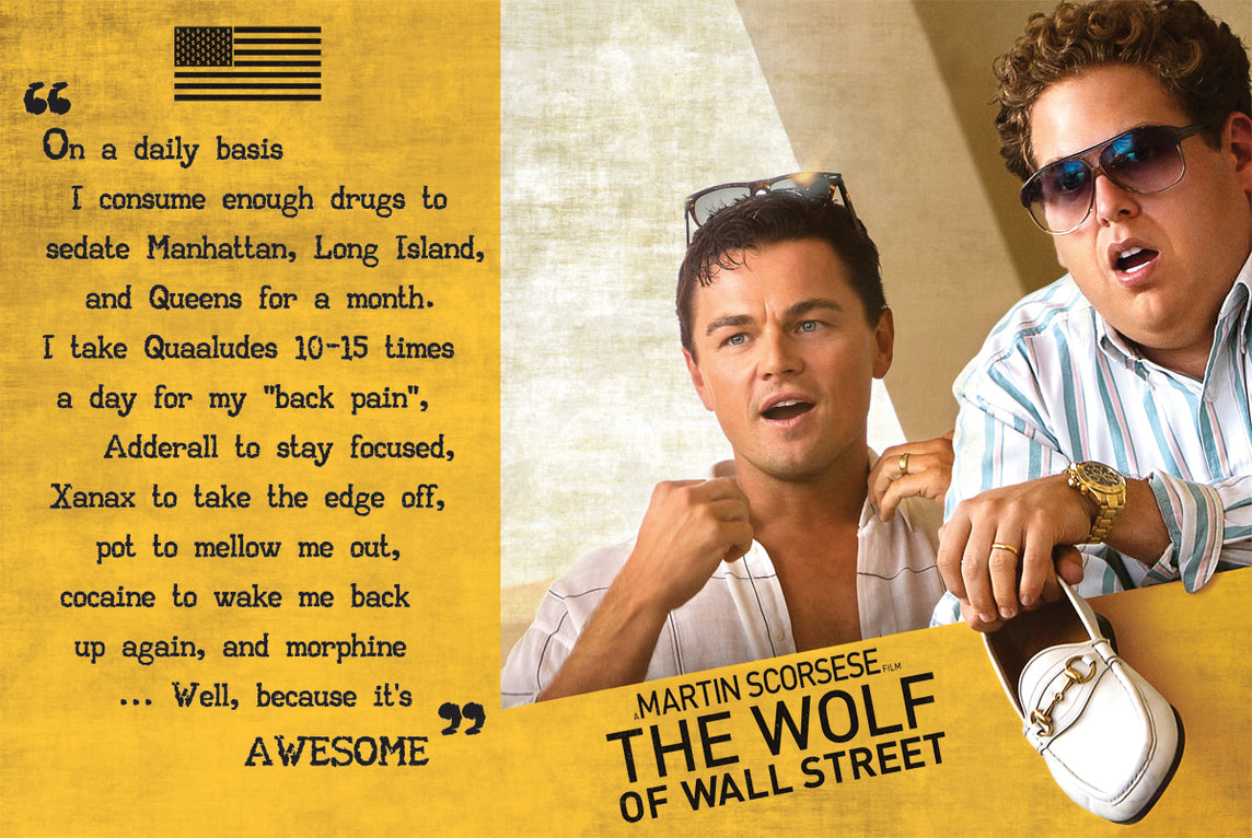 1210 Wolf Of Wall Street Poster 1210