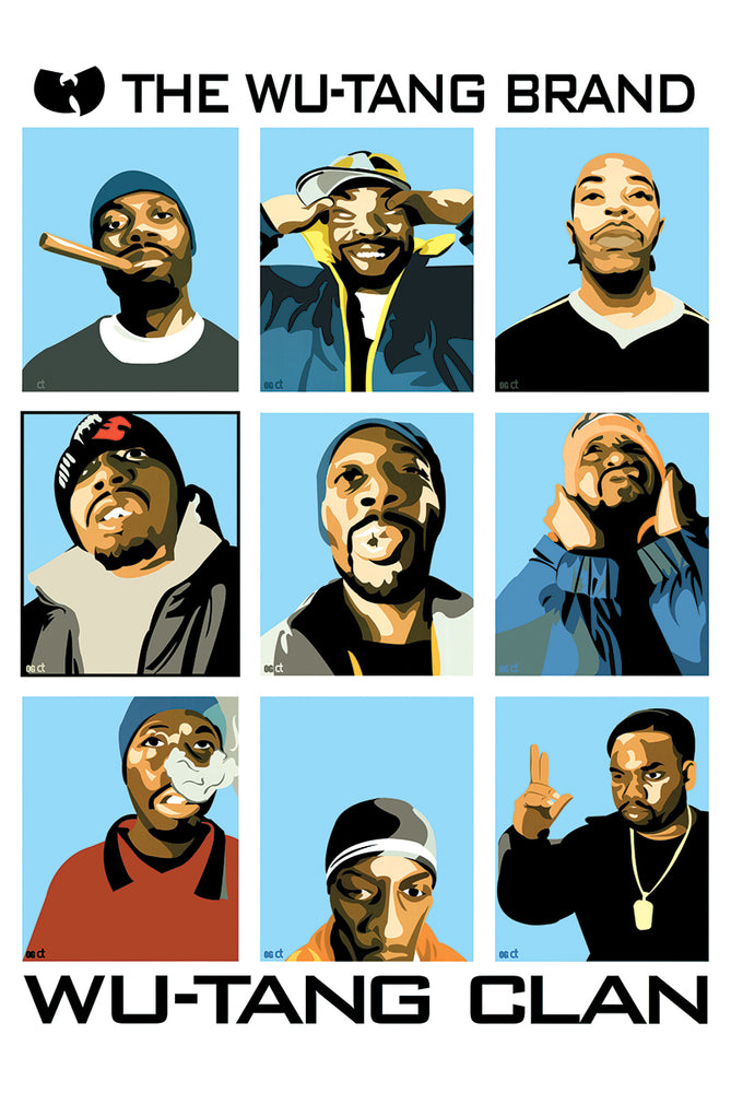 1221 Wu Tang Clan / Brand Poster