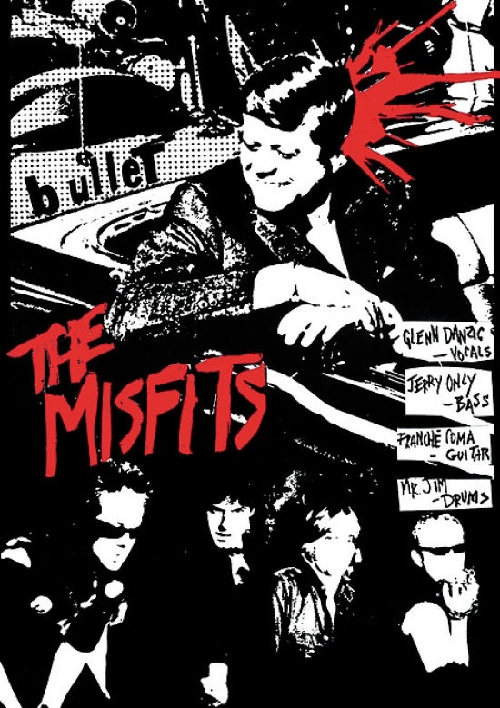 1391 Misfits / Bullet In The Head Poster