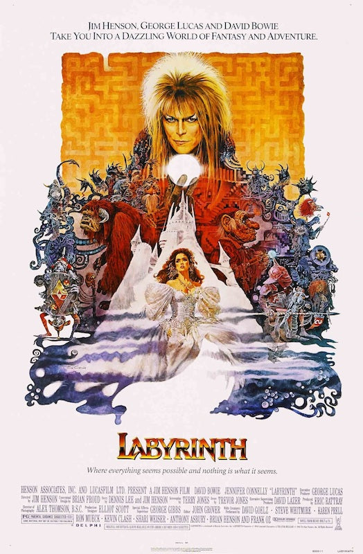 1437 Labyrinth / David Bowie Poster