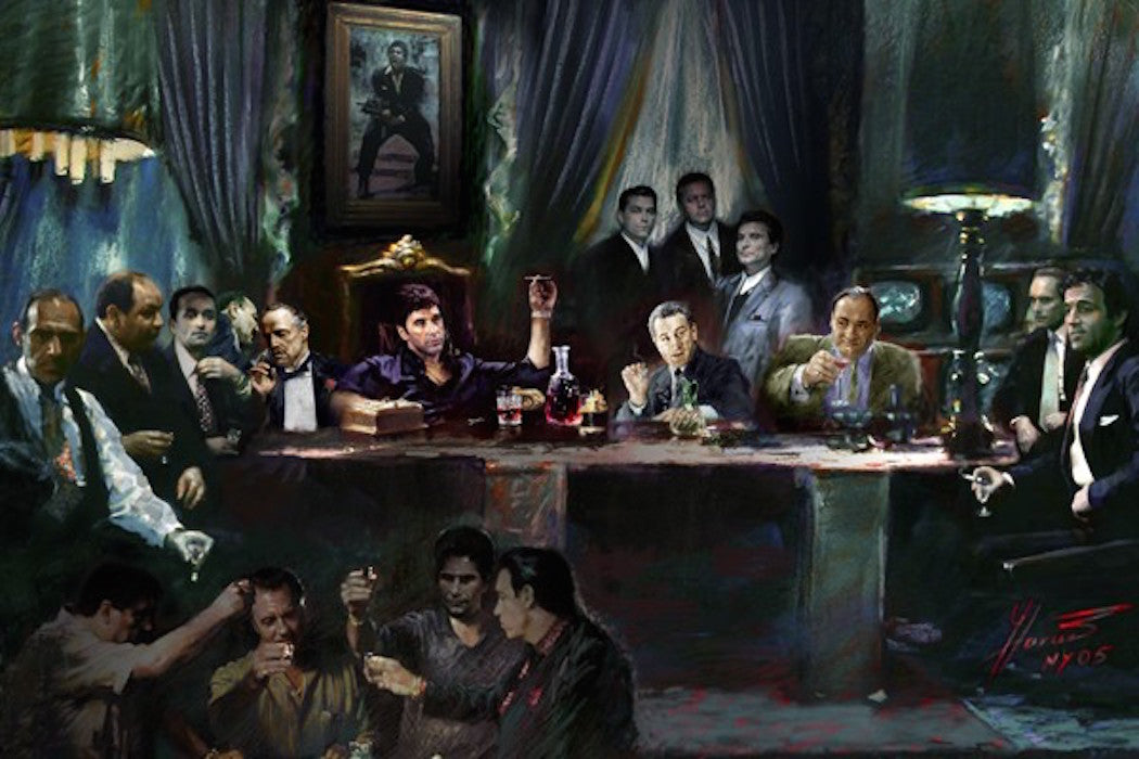 1441 Gangsters / Last Supper Poster