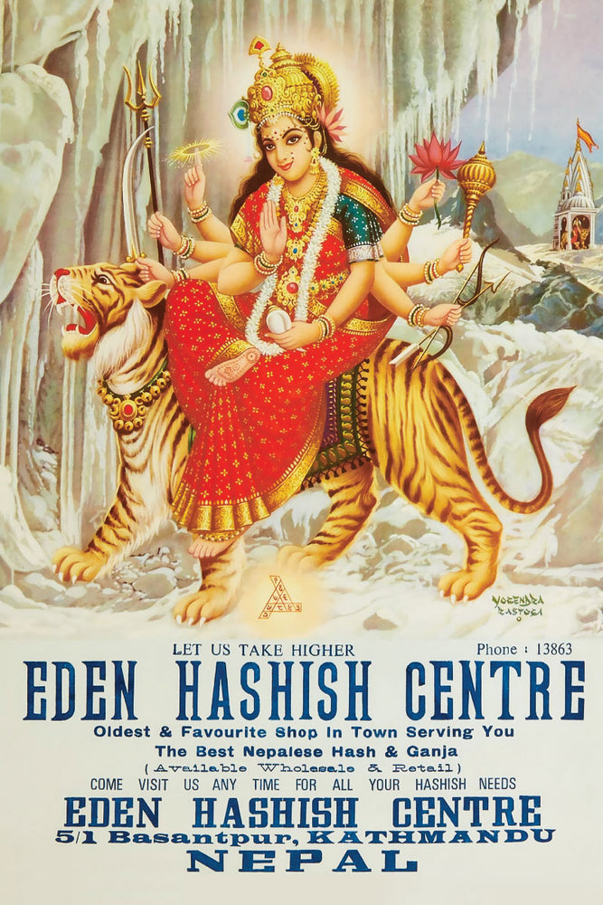 1519 Eden Hashish Centre - Hash Poster