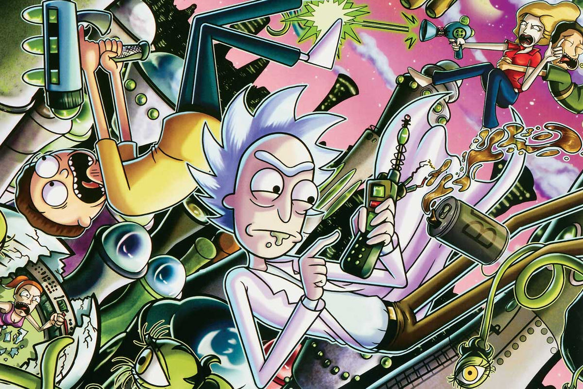 1560 Rick And Morty - Chaos Poster