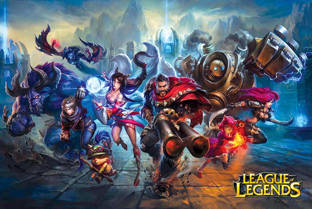 1600 League Of Legends Poster