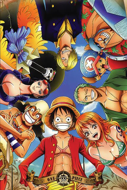 1640 One Piece / Vertical Circle Poster