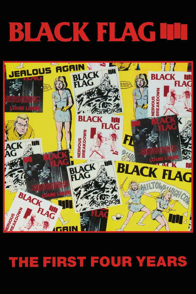 1859 Black Flag - First Four Years Poster