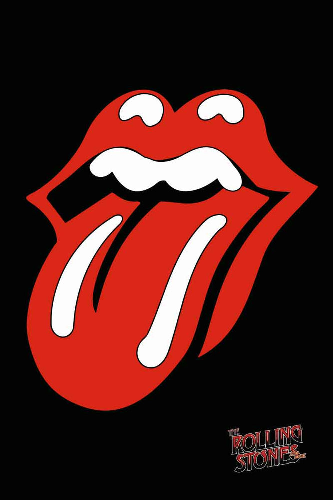 1880 Rolling Stones - Tongue Poster