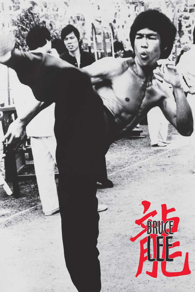 1949 Bruce Lee - High Kick Poster