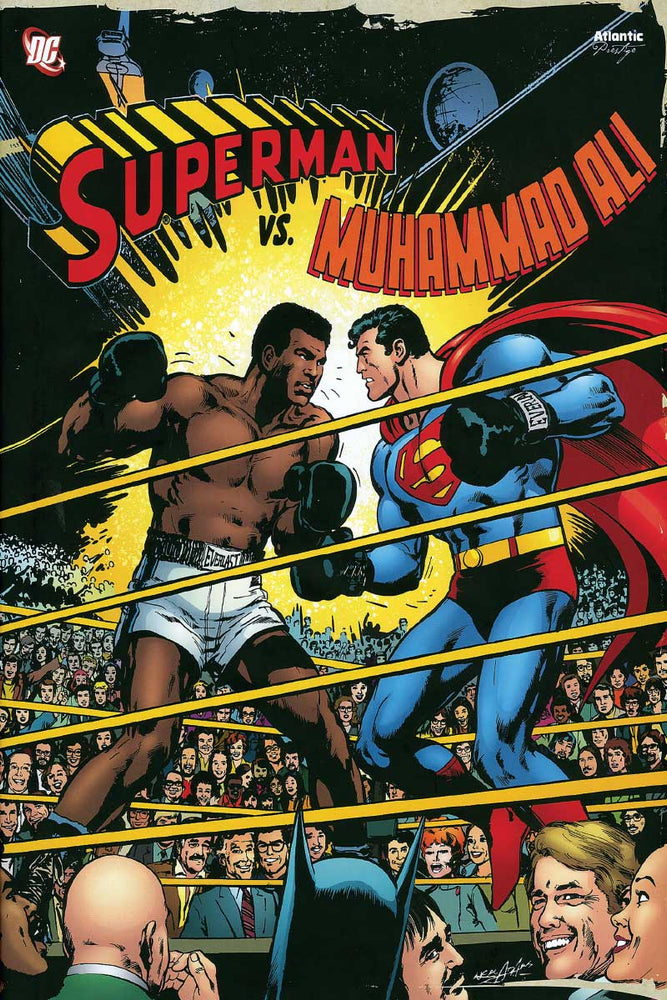 1951 Superman vs Muhammad Ali - Comic Poster