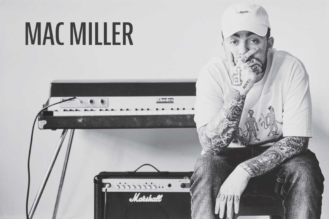 1959 Mac Miller - Keyboard Poster