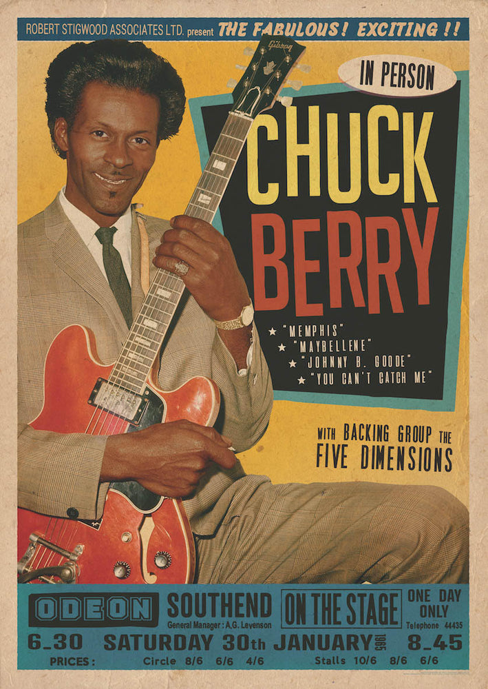 2034 Chuck Berry / In Person Poster