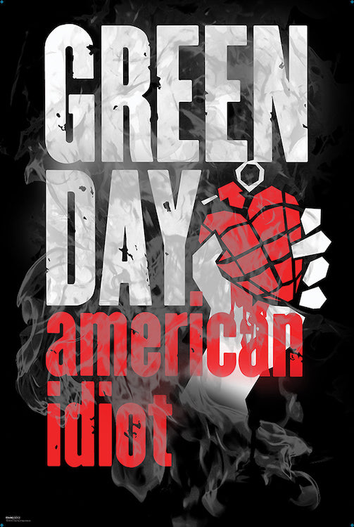 2035 Green Day / American Idiot Poster