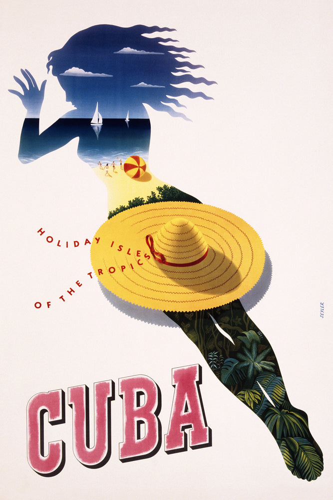 2058 Cuba / Vintage Poster