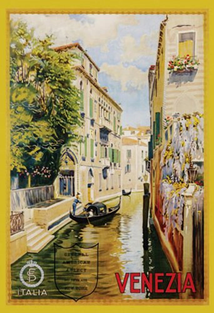 2061 Venezia / Vintage Venice Poster