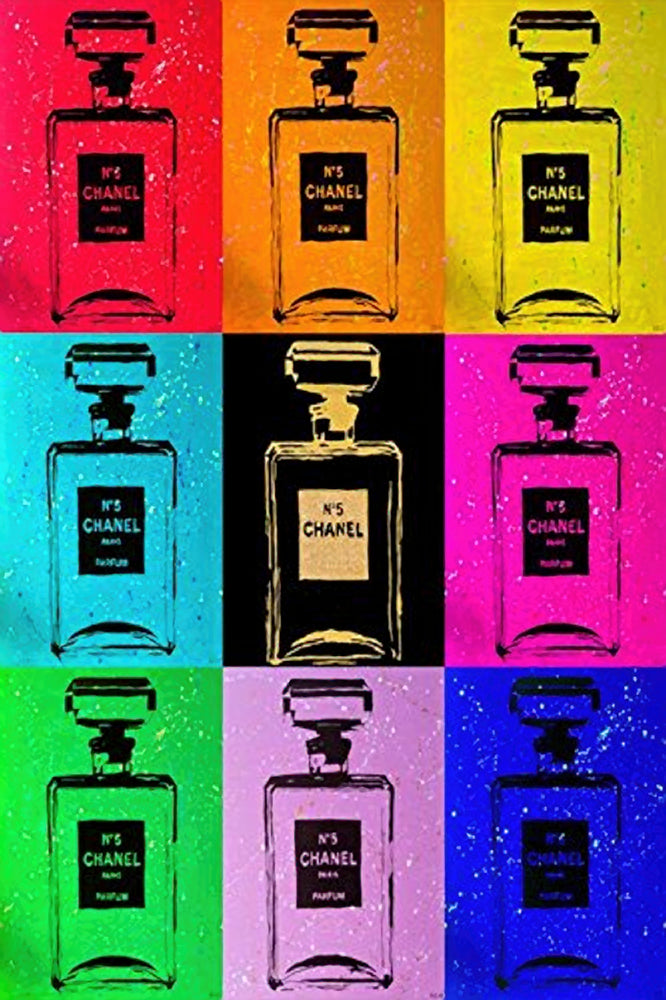 2066 Chanel No 5 / Pop Art Poster