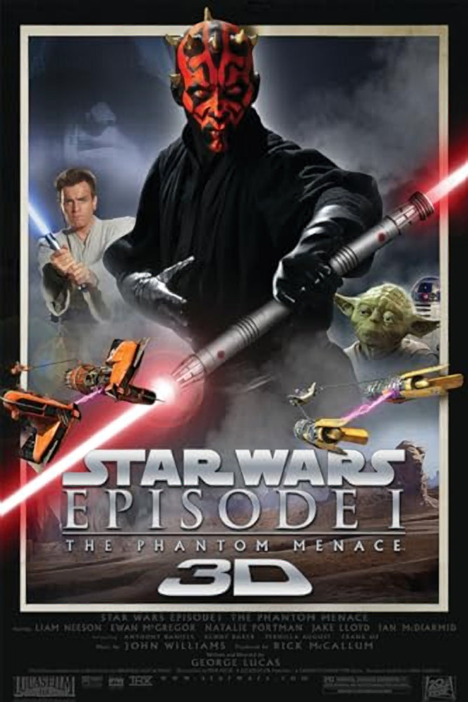 2069 Star Wars / Phantom Menace Poster