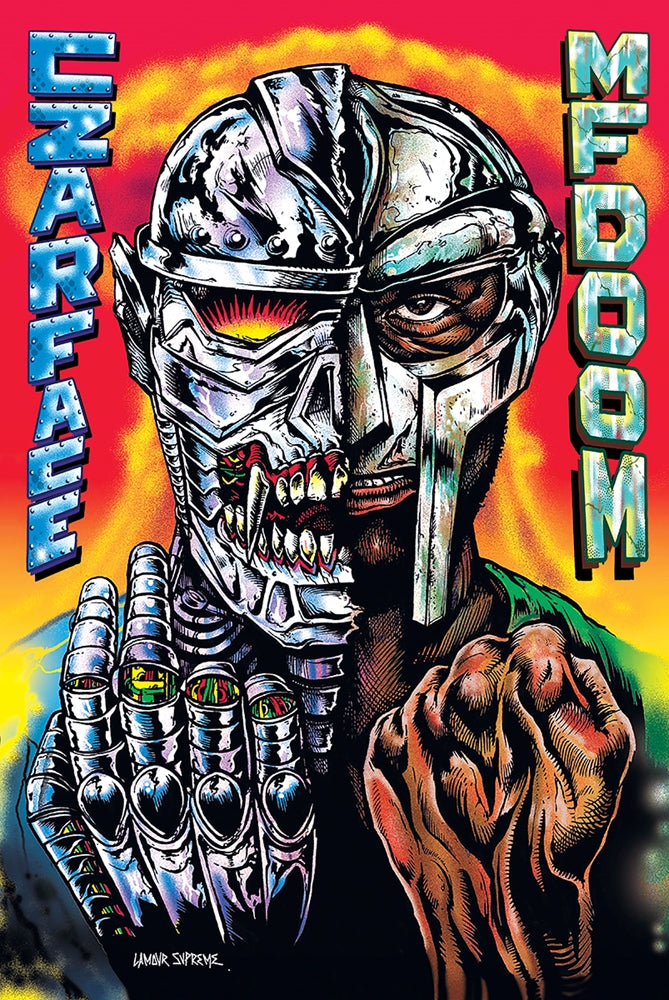 2076 Czarface / MF Doom / 2 Face Poster