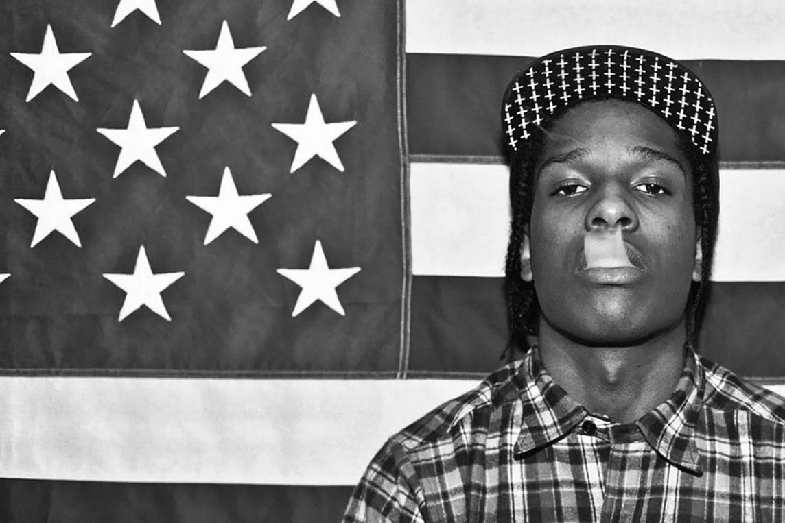 2083 ASAP Rocky - Flag Poster