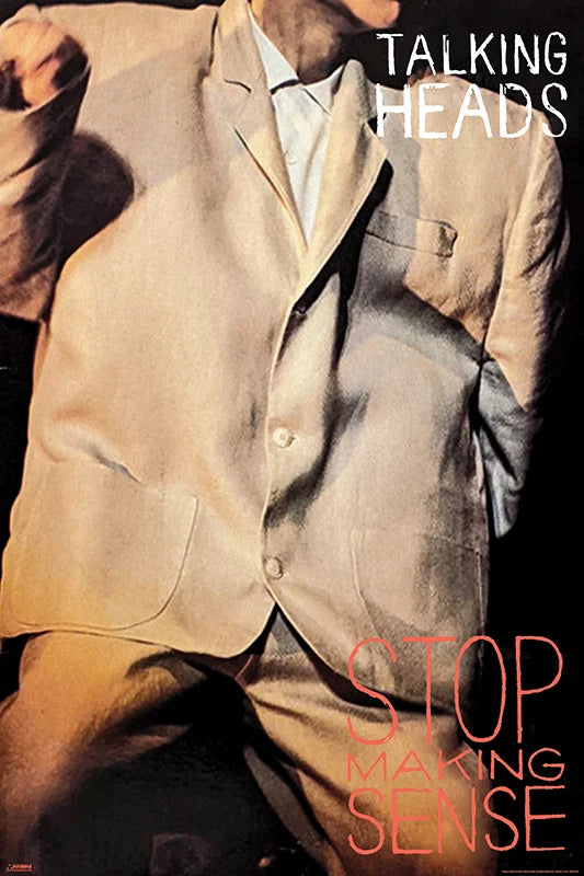 2096 Talking Heads - Stop Making Sense Poster