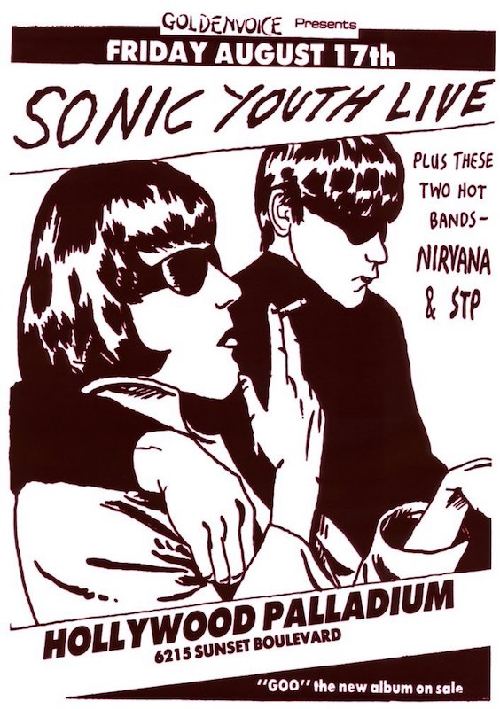 5055 Sonic Youth / Live Poster