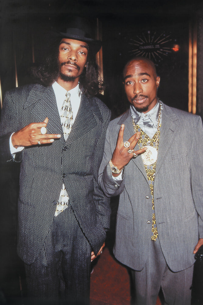 5081 Tupac & Snoop Dog / Suits Poster