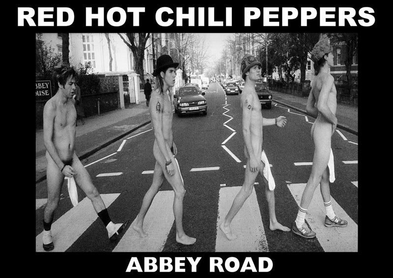 5132 Red Hot Chili Peppers / Abbey Rd Poster