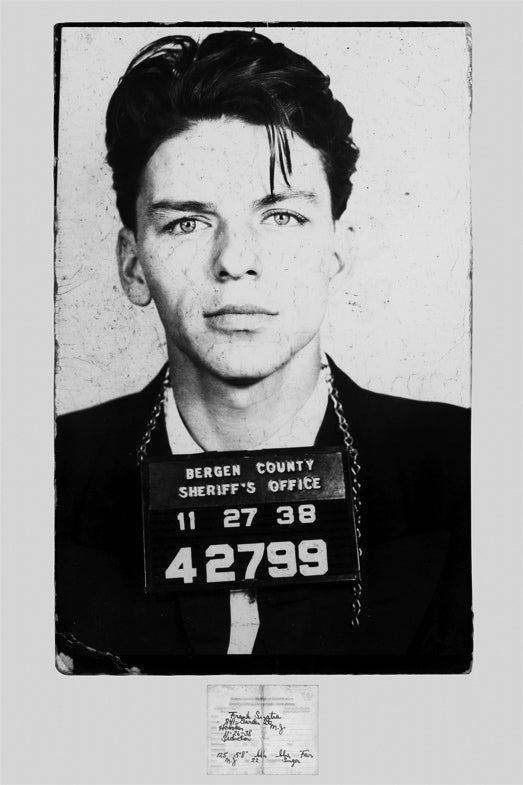 5148 Frank Sinatra / Mugshot Poster