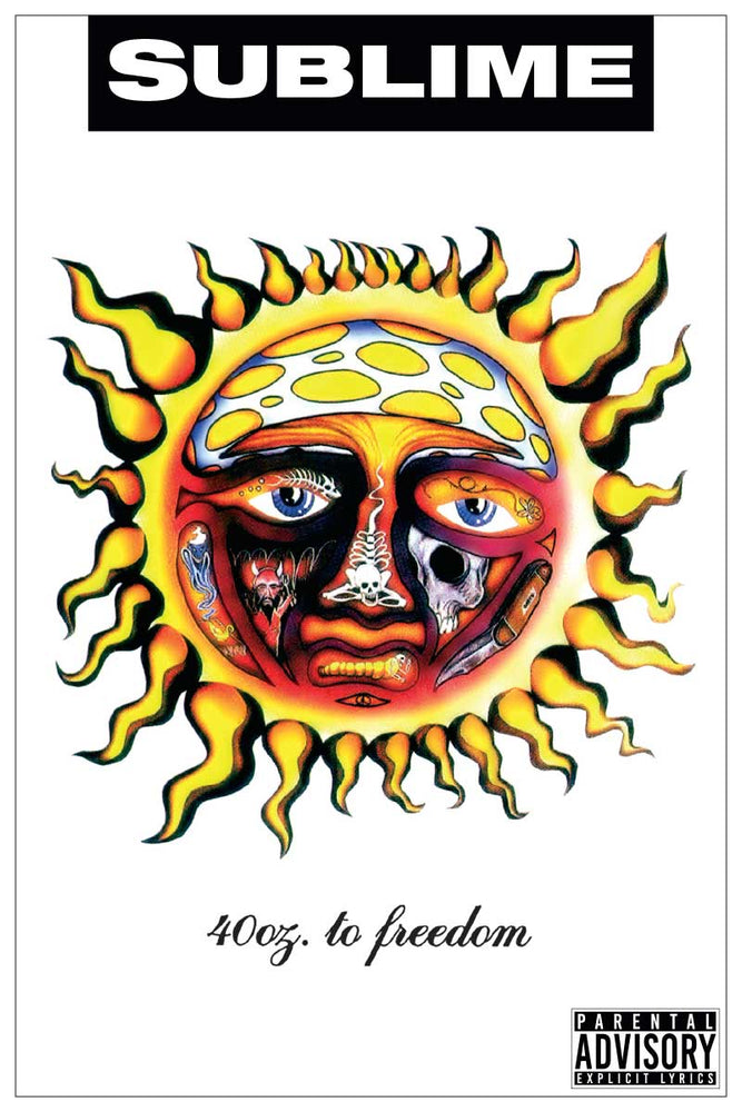 5163 Sublime - Sun / 40 Oz To Freedom Poster