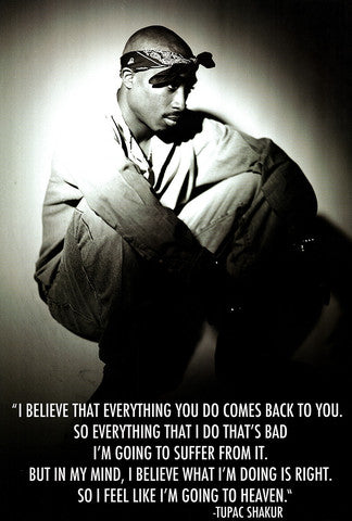 5172 Tupac / Quote Poster