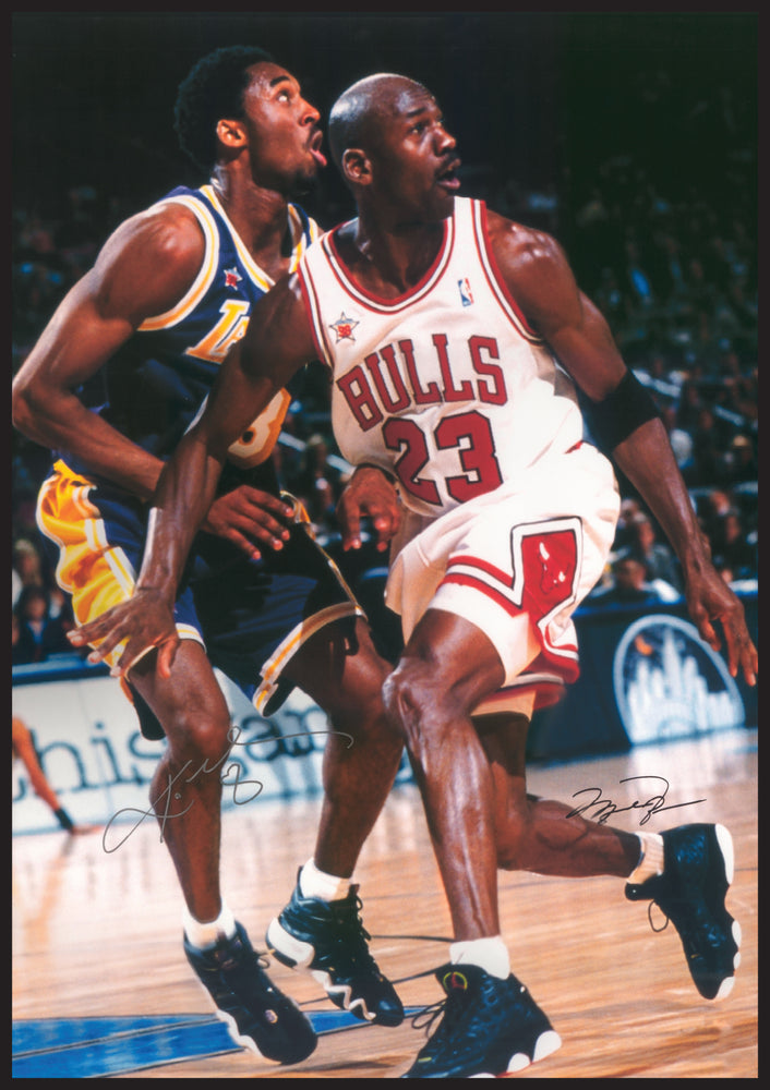 5189 Jordan & Kobe Poster