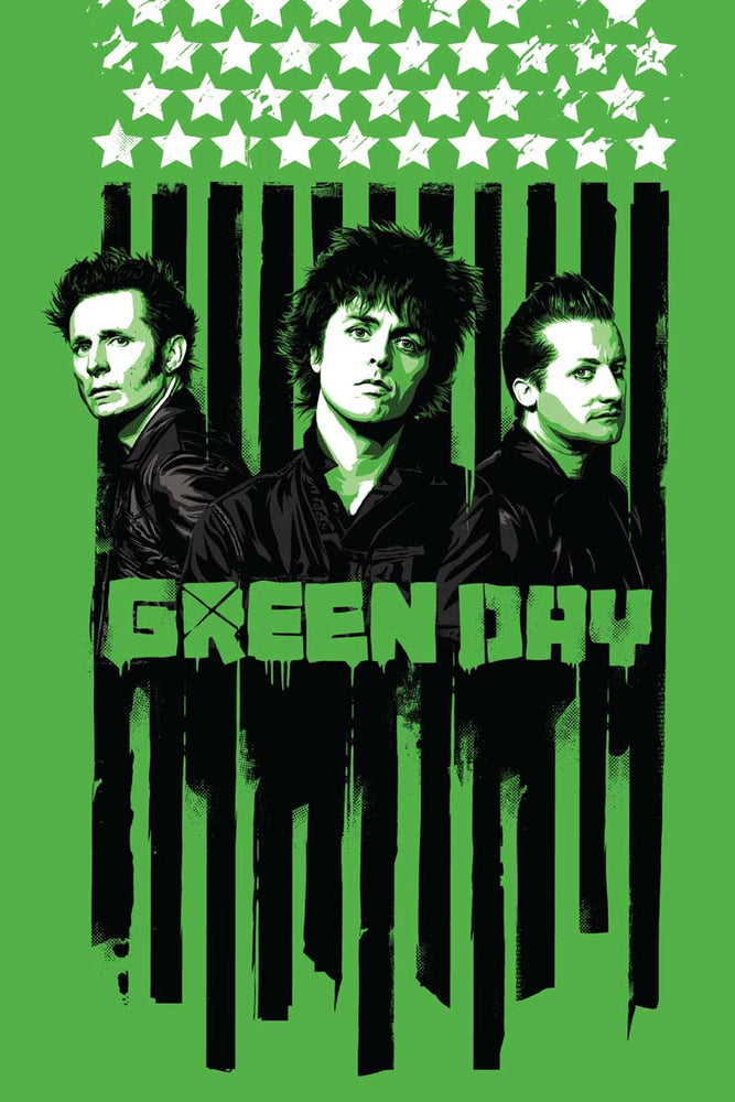 Possible - 5203 Green Day - Stars And Stripes Poster