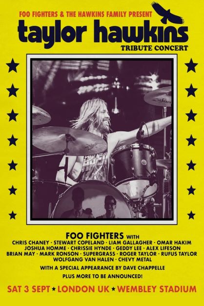 5216 Taylor Hawkins / Tribute Poster