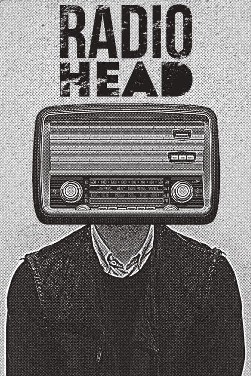 5224 Radiohead / Radio Poster