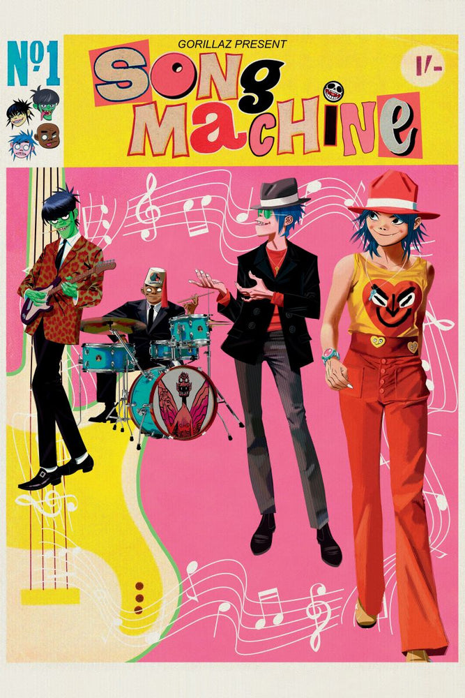 5231 Gorillaz / Song Machine Poster