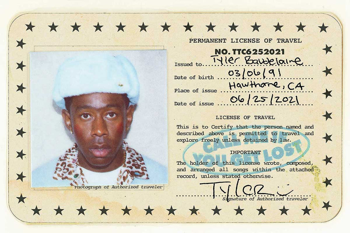 5233 Tyler Creator / License Poster