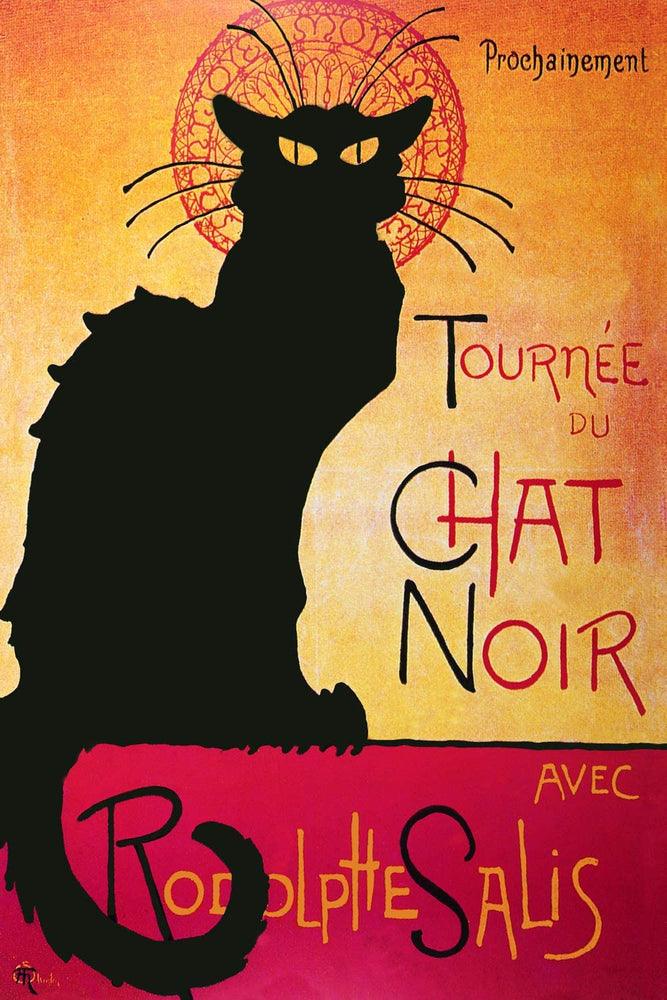 5238 Chat Noir / Vintage Poster